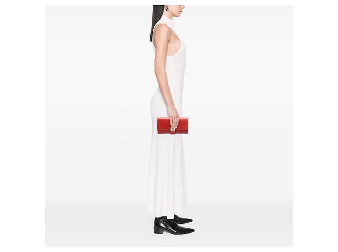 Clutch Medor 23 en Tadelakt rojo Hermès Roja - vista 6