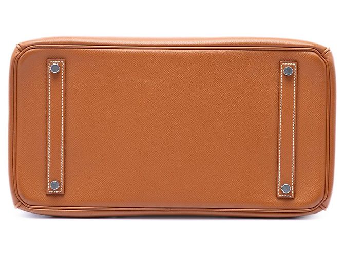 Hermès Marrone Epsom Birkin Retourne 35 - vista 3