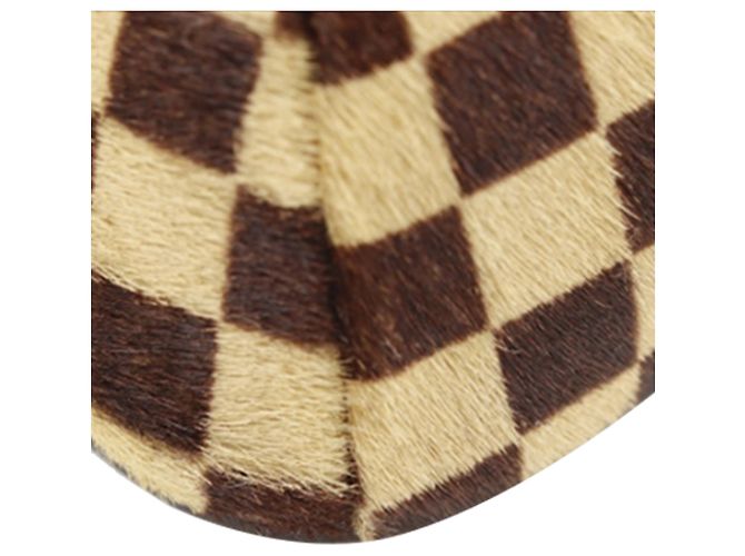 Louis Vuitton Marrone Damier Sauvage Gazelle - vista 19