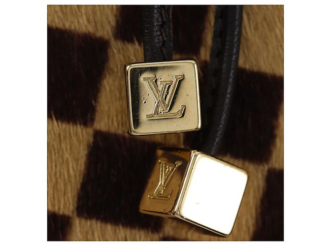 Louis Vuitton Marrone Damier Sauvage Gazelle - vista 9