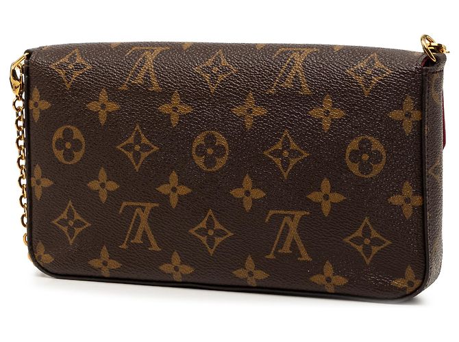 Louis Vuitton Pochette Felicie Monogram marrone - vista 2