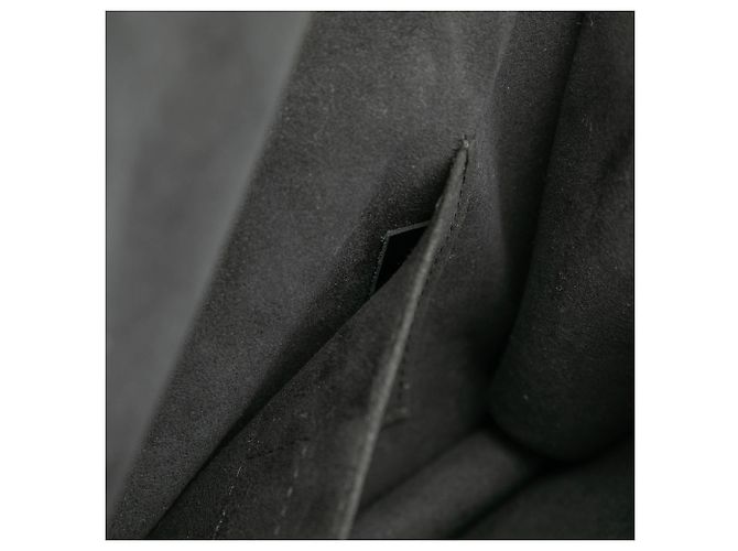 Louis Vuitton Dauphine MM in pelle di vitello nera Nero - vista 6