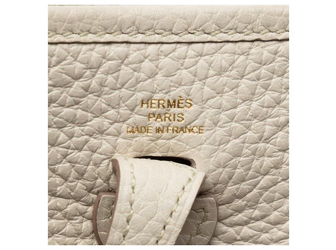 Hermès Gray Clemence Evelyne I TPM 16 Marrone Grigio - vista 5