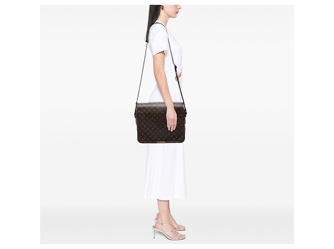 Louis Vuitton Marrón Monogram Abbesses Castaño - vista 6