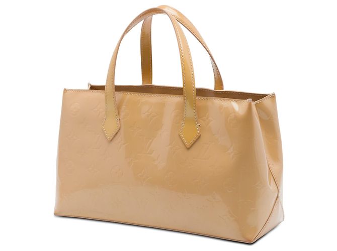 Louis Vuitton Beige Monogram Vernis Wilshire PM - vista 2