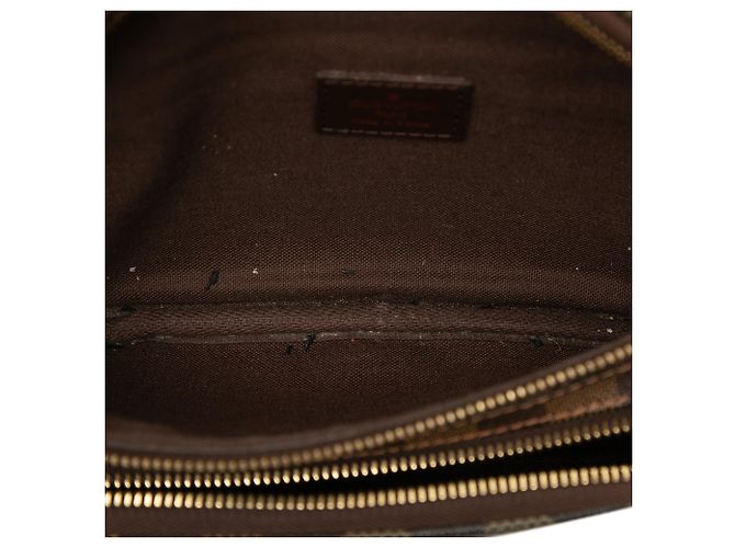 Marsupio Louis Vuitton Damier Ebene marrone Melville - vista 4
