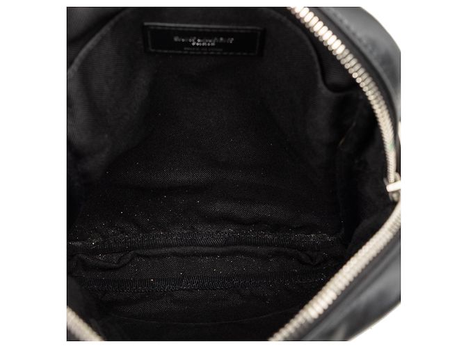 Saint Laurent Borsa a tracolla Rivington in pelle di vitello nera Nero - vista 4