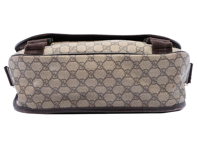 Gucci Beige GG Supreme Crossbody - vista 3