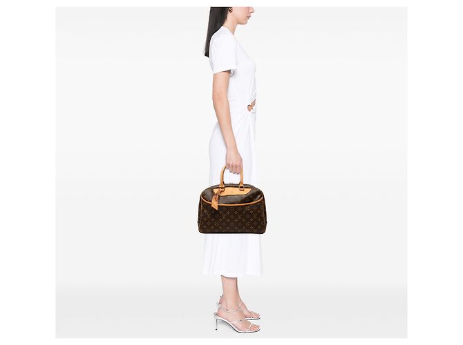 Louis Vuitton Marrón Monogram Deauville Castaño - vista 7