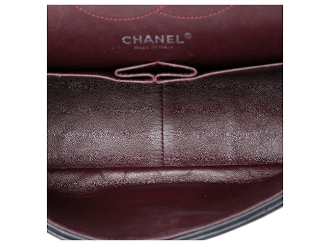 Chanel Black Quilted Aged Calfskin Reissue 2.55 Double Flap 226 Nero - vista 4