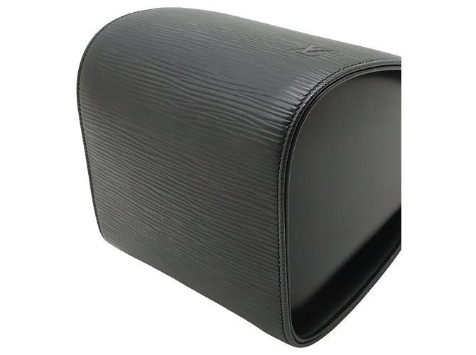 Louis Vuitton Black Epi Minuit Nero - vista 4