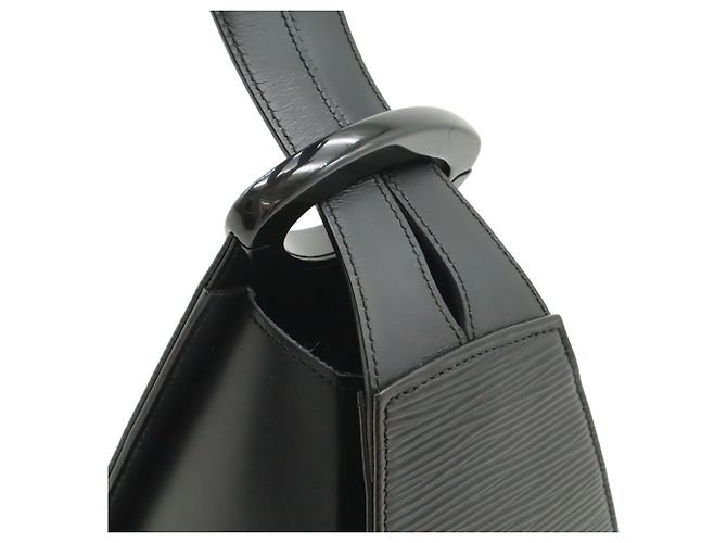 Louis Vuitton Black Epi Minuit Nero - vista 5