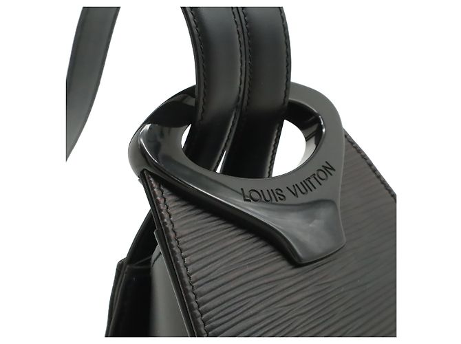 Louis Vuitton Black Epi Minuit Nero - vista 6