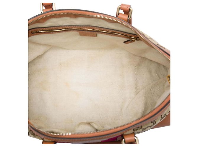 Gucci Satchel Beige GG Canvas Web - Ansicht 4