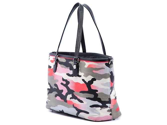 Tote Dior Gray Anselm Reyle Medium Canvas Camouflage Marrone - vista 2