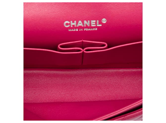 Chanel Rosa Medium Classic Lambskin Double Flap - vista 4