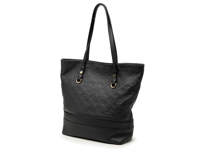 Louis Vuitton Black Monogram Empreinte Citadine PM Nero - vista 2
