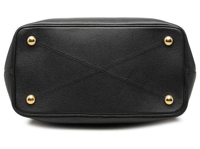 Louis Vuitton Black Monogram Empreinte Citadine PM Nero - vista 3