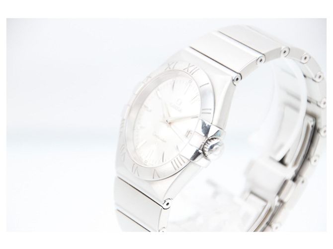Omega Constellation Quartz 35mm Silver Dial SS 123.10.35.60.02.001 Silvery - view 5