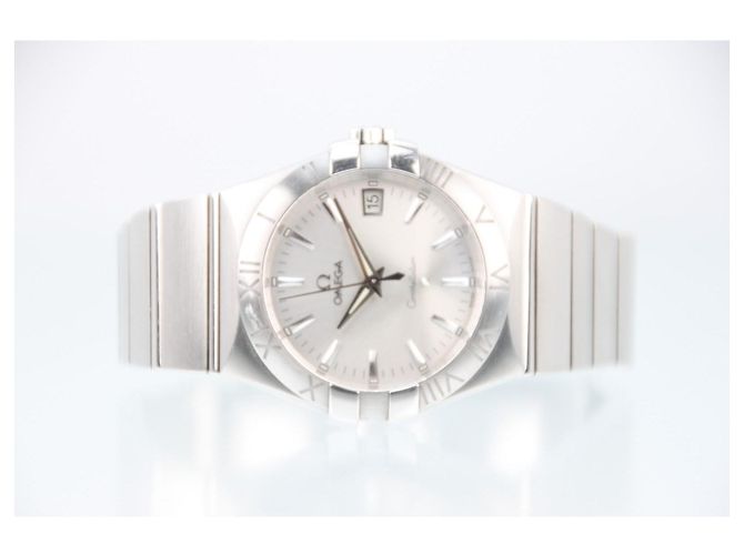 Omega Constellation Quartz 35mm Silver Dial SS 123.10.35.60.02.001 Silvery - view 6