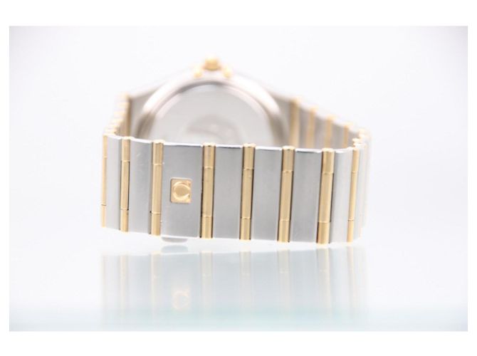 Omega Constellation Quartz 35mm YG SS Quadrante Bianco 1212.30 Argento D'oro - vista 8