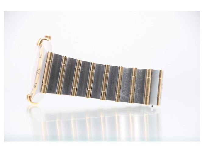 Omega Constellation Quartz 35mm YG SS Quadrante Bianco 1212.30 Argento D'oro - vista 9