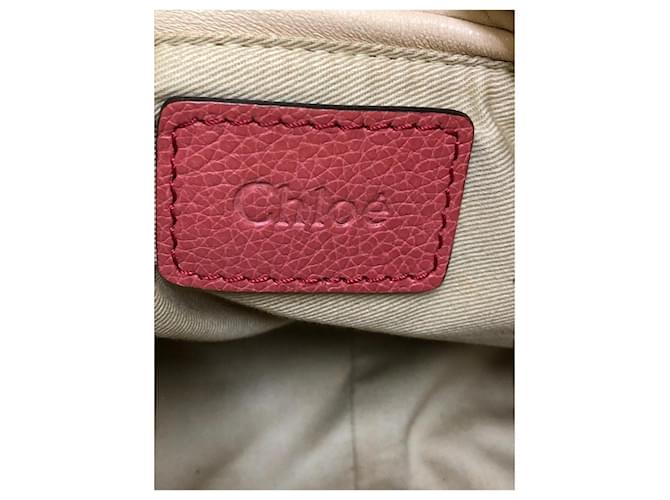 Borsa Paddington di Chloé Rosso - vista 8