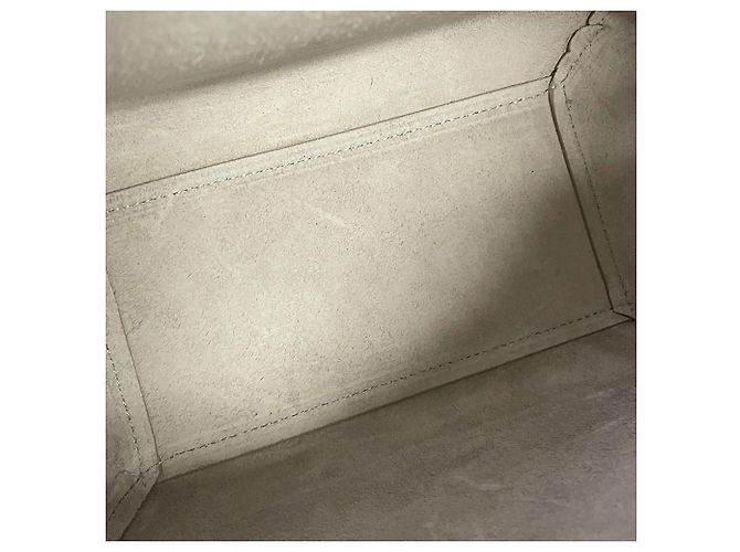 Céline Borsa in pelle argentata Celine Argento - vista 11