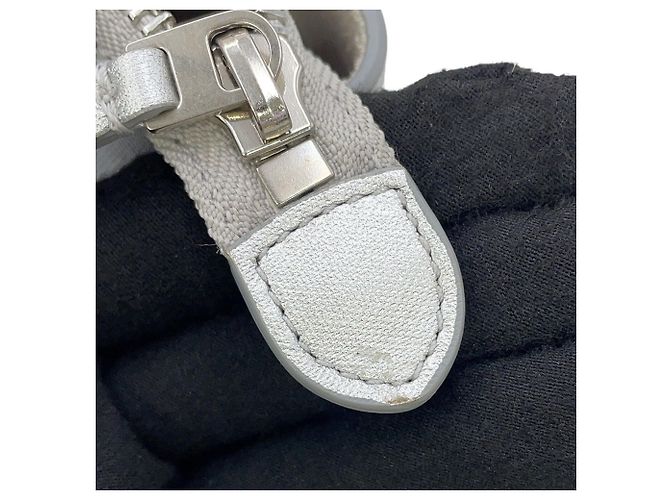 Céline Borsa in pelle argentata Celine Argento - vista 13