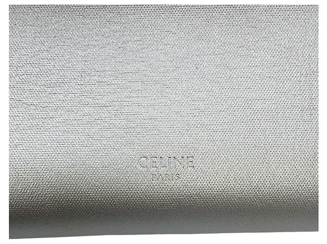 Céline Borsa in pelle argentata Celine Argento - vista 16