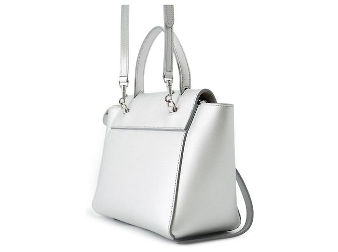 Céline Borsa in pelle argentata Celine Argento - vista 2