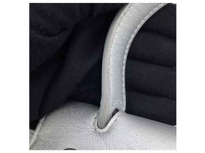 Céline Borsa in pelle argentata Celine Argento - vista 8