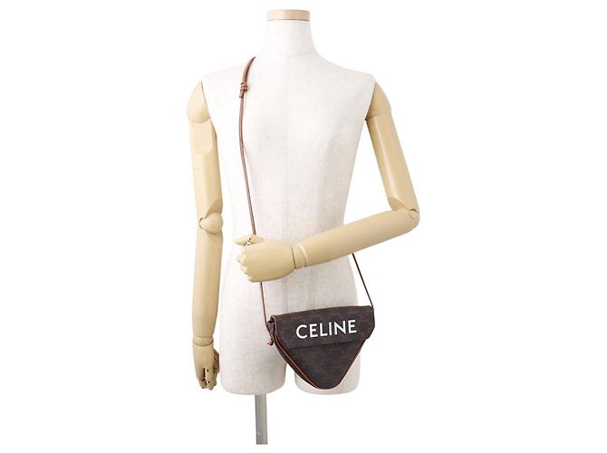 Céline Bolso Triomphe Triangle Celine Castaño - vista 4
