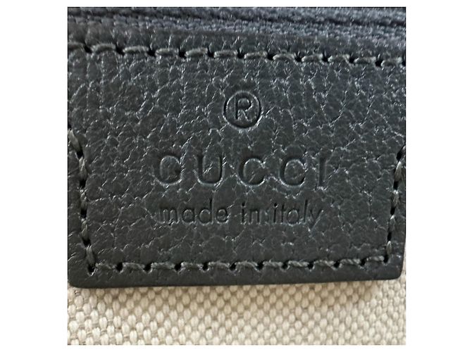 Borsa a tracolla Gucci Gray GG Supreme Marrone - vista 11