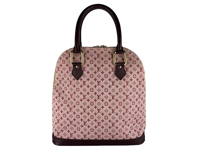 Borsa Louis Vuitton Monogram Mini Alma Fuschia - vista 3