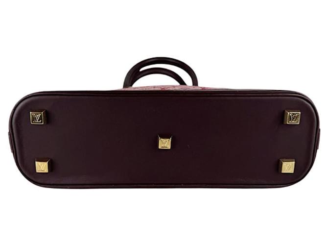 Borsa Louis Vuitton Monogram Mini Alma Fuschia - vista 4
