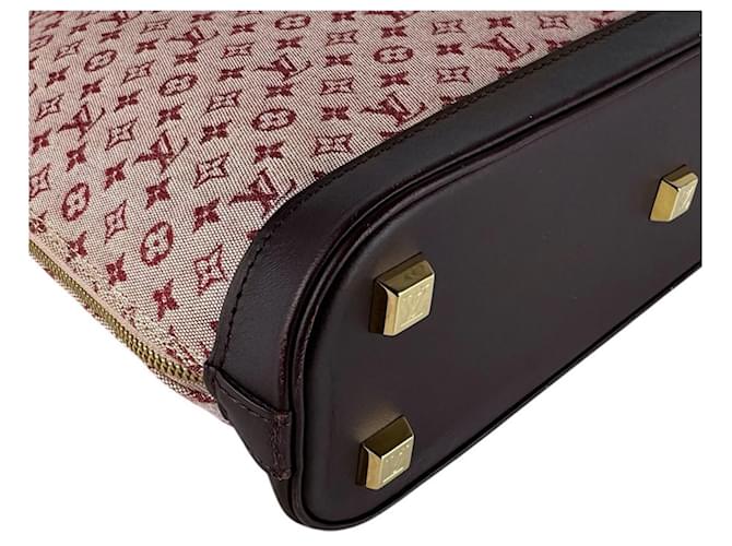 Borsa Louis Vuitton Monogram Mini Alma Fuschia - vista 8