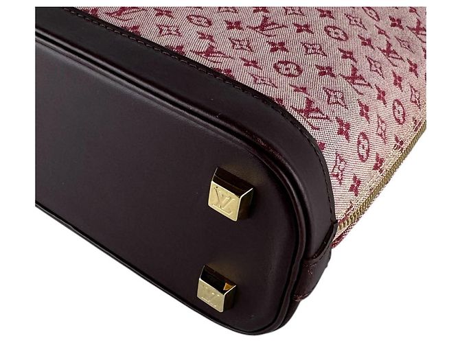 Borsa Louis Vuitton Monogram Mini Alma Fuschia - vista 9