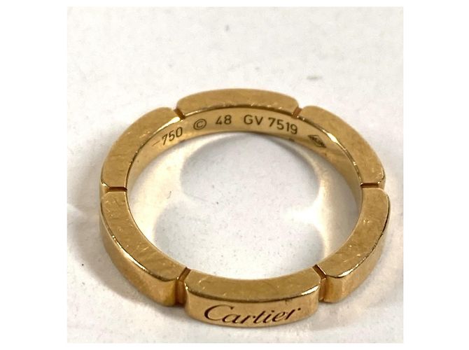 Anello Maillon Panthère in Oro 18K Cartier D'oro - vista 2