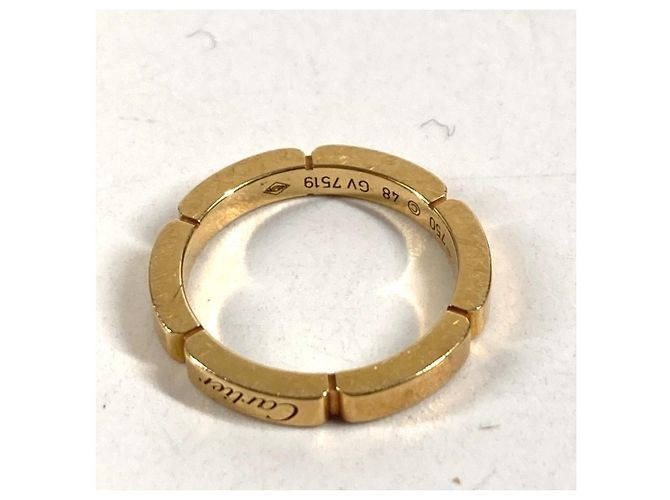 Anello Maillon Panthère in Oro 18K Cartier D'oro - vista 5