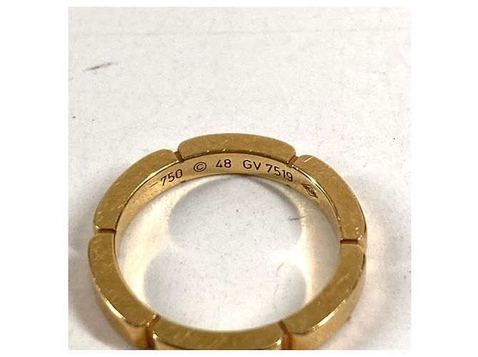 Anello Maillon Panthère in Oro 18K Cartier D'oro - vista 6