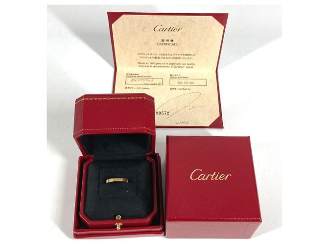 Anello Maillon Panthère in Oro 18K Cartier D'oro - vista 7