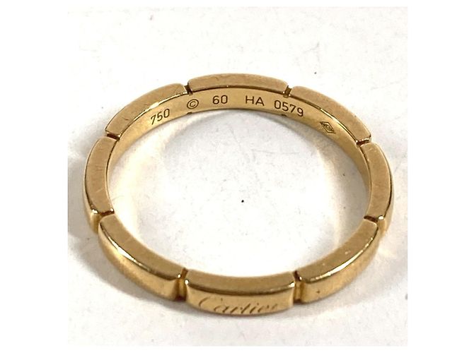 Anello a fascia in oro 18K Cartier D'oro - vista 2