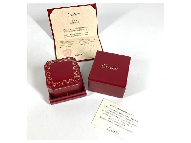 Anello a fascia in oro 18K Cartier D'oro - vista 8