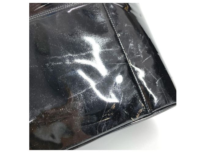 Vanity Beauty case Chanel Vintage CC Coco Mark Logo Nero - vista 15