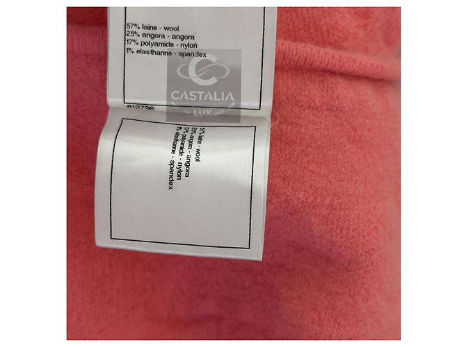 Chanel SUPERMARKET Candy-Pink Distressed Strick-Lounge-Set - Ansicht 9