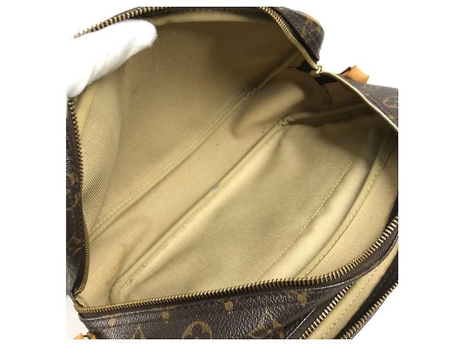 Borsa a tracolla Louis Vuitton Monogram Reporter PM Marrone - vista 12