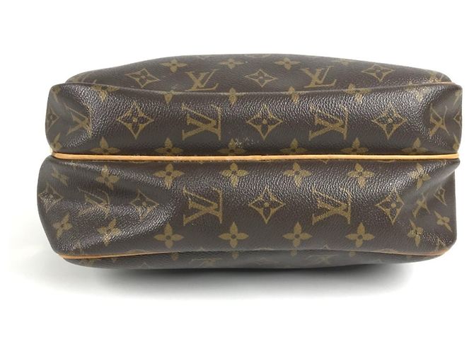 Borsa a tracolla Louis Vuitton Monogram Reporter PM Marrone - vista 5