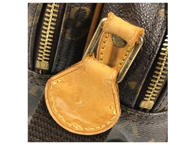 Borsa a tracolla Louis Vuitton Monogram Reporter PM Marrone - vista 9