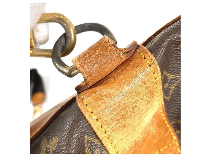 Borsa a tracolla Louis Vuitton Monogram Sac Marine Marrone - vista 14